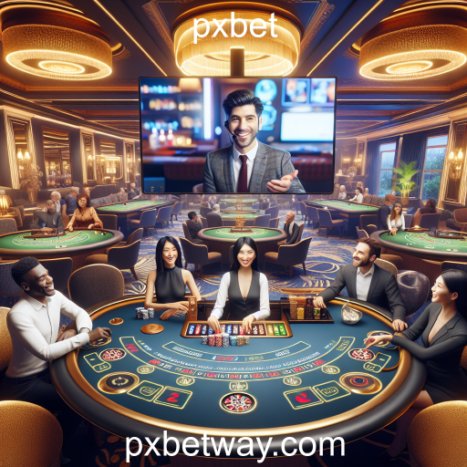 A Experiência Imersiva dos Jogos de Dealer Ao Vivo na pxbet
